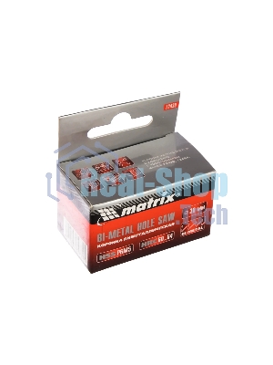 Коронка Matrix BIMETAL, 30 мм