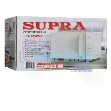 Микроволновая печь SUPRA 20SW27 белый, 20 л, 700 Вт, переключатели - сенсор