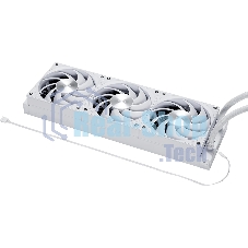 Система водяного охлаждения PcCooler DS360 Display ARGB Soc-AM5/AM4/1200/1700/1851 белый 4-pin 39.8dB Al LCD 310W Ret (DS360-WHAWXY-GL)
