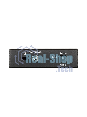 Коммутатор D-Link DGS-1100-05V2/A1A, 5×1 Гбит/с, настраиваемый