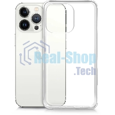 Чехол (клип-кейс) BoraSCO для Apple iPhone 13 Pro прозрачный