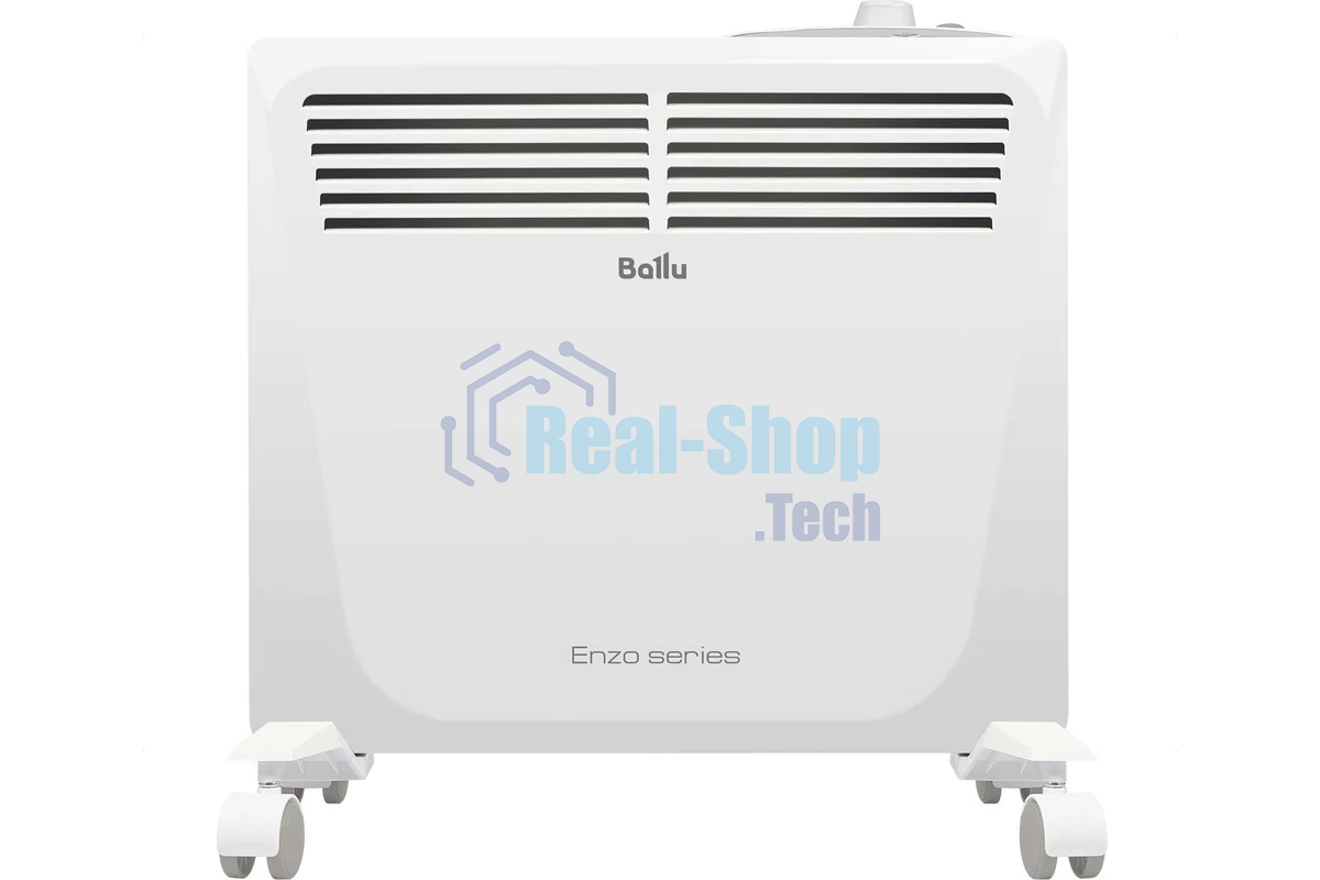 Конвектор Ballu Enzo BEC/EZMR-500 белый, 500 Вт, 8 м2, термостат