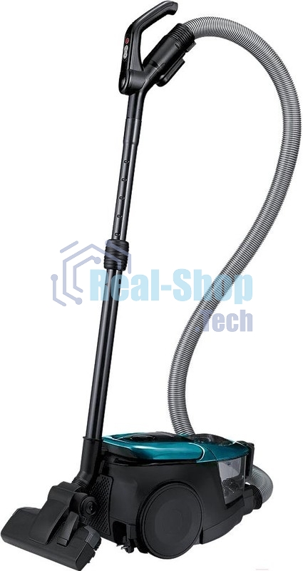 Пылесос Samsung SC 18M31B0HN ментоловый, 380/1800 Вт, уборка сухая, пылесборник контейнер 2 л