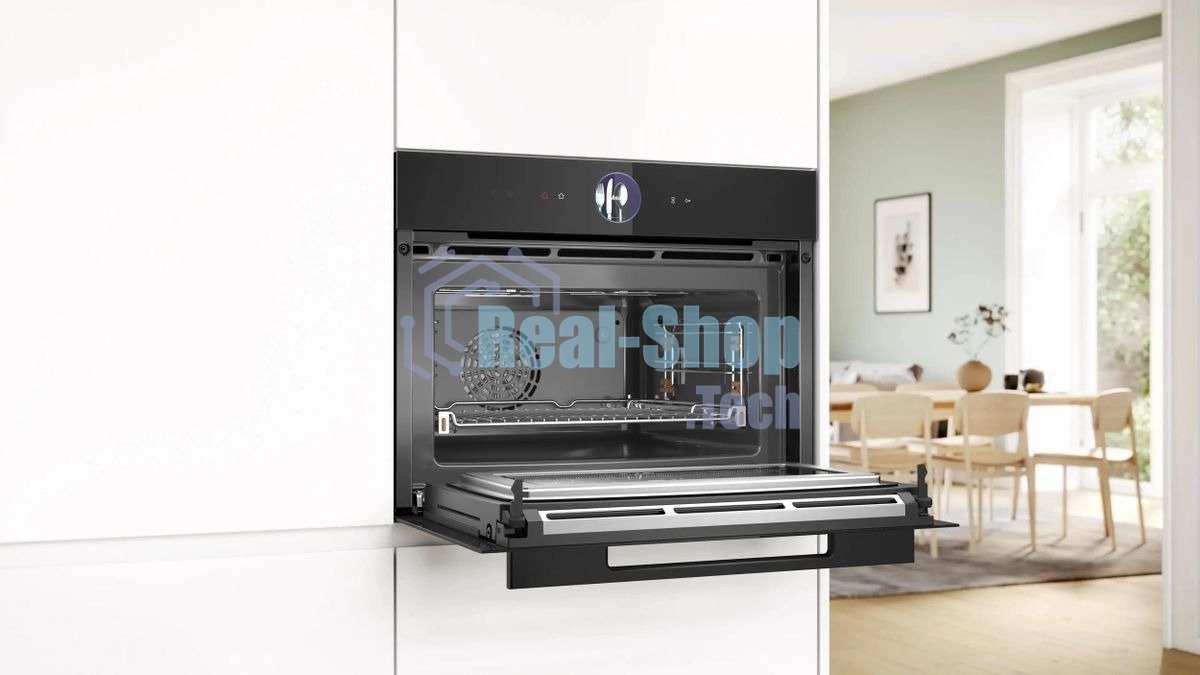 Встраиваемый духовой шкаф электрический Bosch CMG936AB1S черный