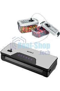 Вакуумный упаковщик Kitfort КТ-1517 130Вт серебристый/черный