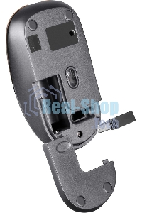 Мышь беспроводная Defender Wave MM-995 бронзовый, 1600 dpi, радиоканал, USB, кнопки - 4