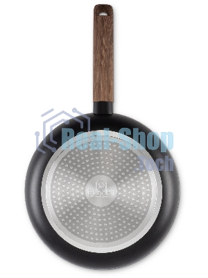 Сковорода Rondell Maple RDA-1938 круглая 26 см, покрытие: антипригарное ручка несъемная (без крышки) черный