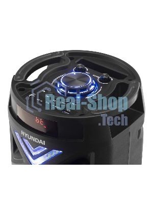 Минисистема Hyundai H-MC180 черный 80Вт/FM/USB/BT/SD/MMC