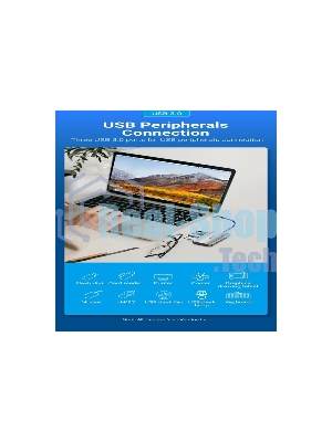 USB-концентратор Vention TNHHB, USB Type-C, USB/SD/TF/PD, USB Type-C