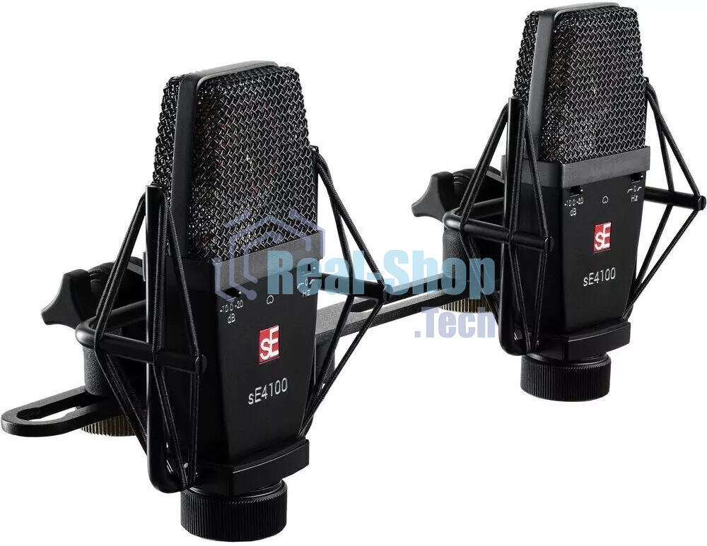 Микрофон конденсаторный sE Electronics SE 4100 Pair подобранная пара универсальных студийных конденсаторных микрофонов с большой диафрагмой 1