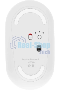 Мышь беспроводная Logitech Pebble 2 M350S белый, 4000 dpi, Bluetooth, кнопки - 3