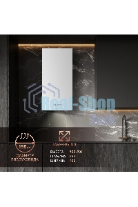 Вытяжка пристенная цилиндрическая Weissgauff Box 40 PB белый, 40 см, 900 куб. м/ч, 58 дБ