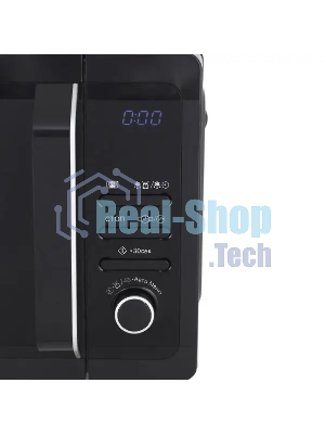 Микроволновая печь Sharp R2852RK черный/серебристый, 20 л, 800 Вт, переключатели - кнопки, поворотный механизм