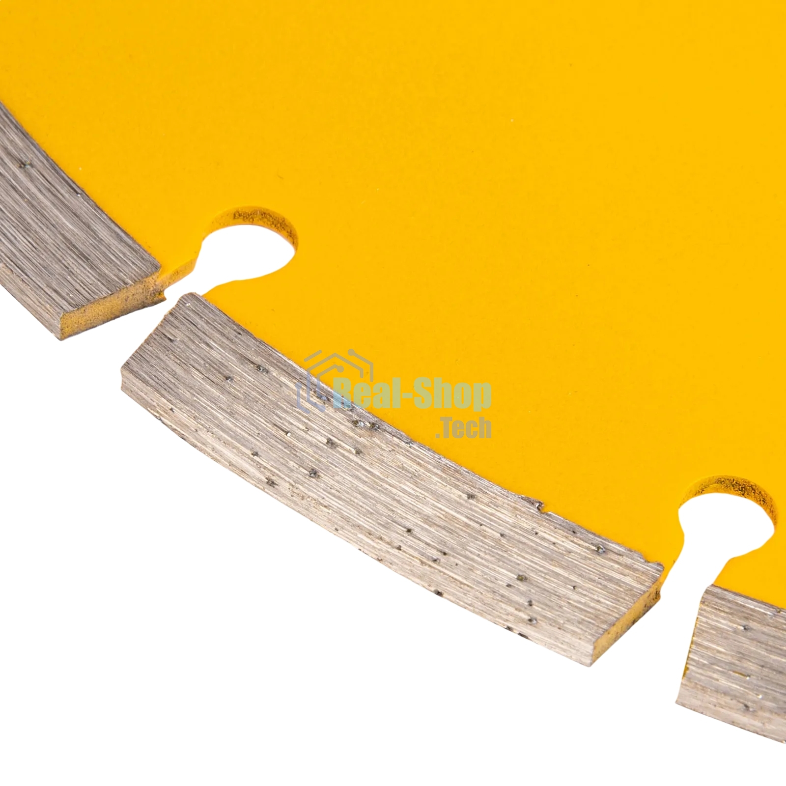 Диск алмазный отрезной Denzel ф230 х 22,2 мм, сегментный, сухое резание