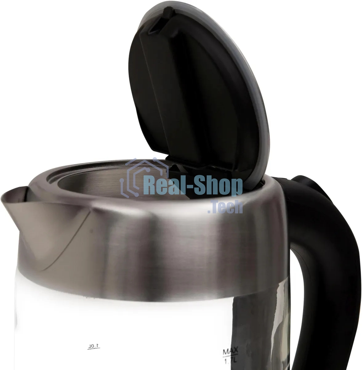 Чайник электрический OASIS K-7GS стальной+черный 1,7л. 2200Вт