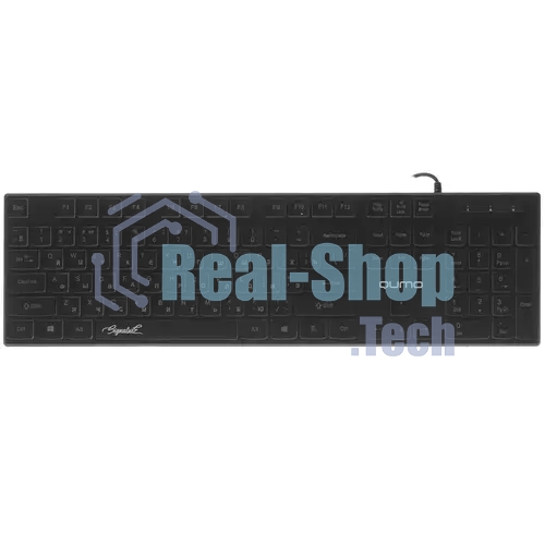 Клавиатура Qumo Office Signature K69 проводная, USB Type-A, чёрный