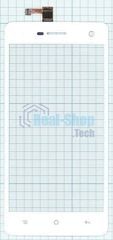 Сенсорное стекло (тачскрин) для OPPO Mirror R819, белое