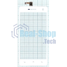 Сенсорное стекло (тачскрин) для OPPO Mirror R819, белое