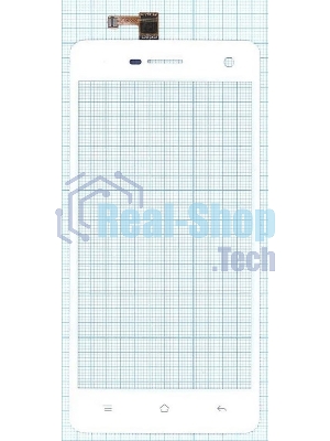 Сенсорное стекло (тачскрин) для OPPO Mirror R819, белое