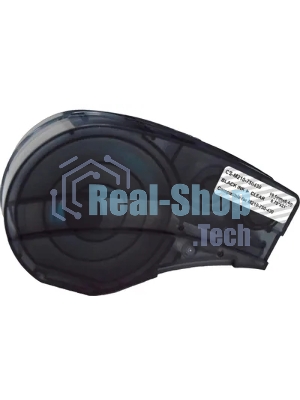 Картридж ленточный Cactus CS-M210-750430 черный шрифт, прозрачный фон (19.1 мм, 6.4 м) для Brady M210/M211/M210-LAB