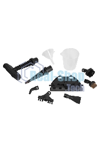 Паровая швабра Maunfeld MF-1933BL PRO 1500 Вт, белый