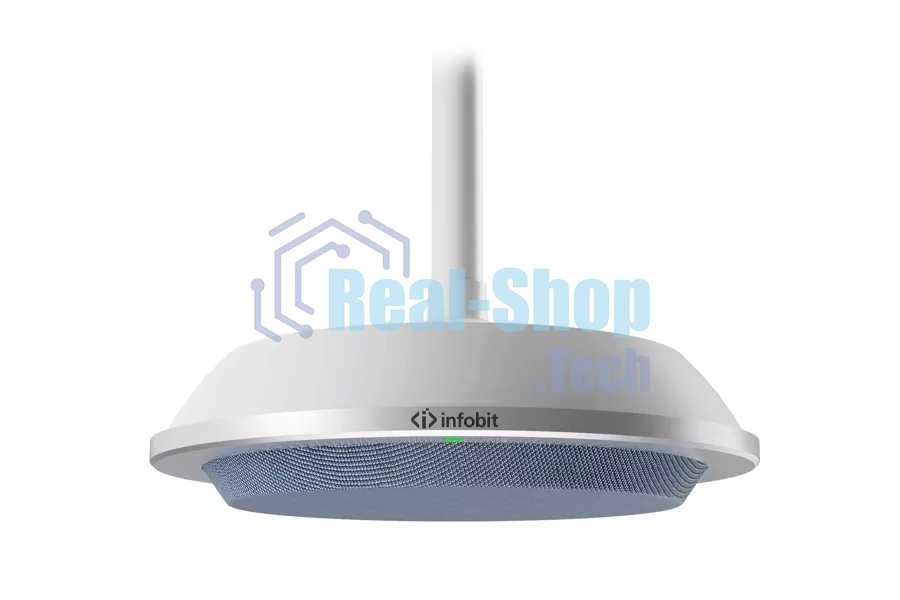Микрофон Infobit iSpeaker CM710 Микрофонный массив, Digital Array Ceiling Microphone, support daisy-chain