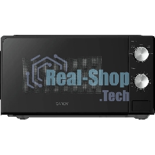 Микроволновая печь Candy CMWO-MM207BA черный, 20 л, 700 Вт, переключатели - поворотный механизм