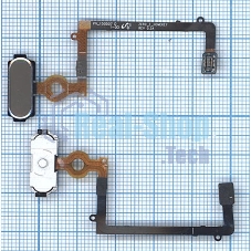 Кнопка HOME в сборе с механизмом и шлейфом для Samsung Galaxy S6 Edge SM-G925F, золотая