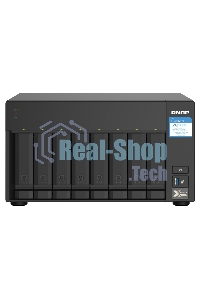 Сетевое хранилище без дисков SMB QNAP TS-832PX-4G 8-Bay NAS, AL324 64-bit quad-core 1.7GHz, 4Gb DDR4 SO-DIMM RAM (up to 1x16 Gb), 8 x 3.5