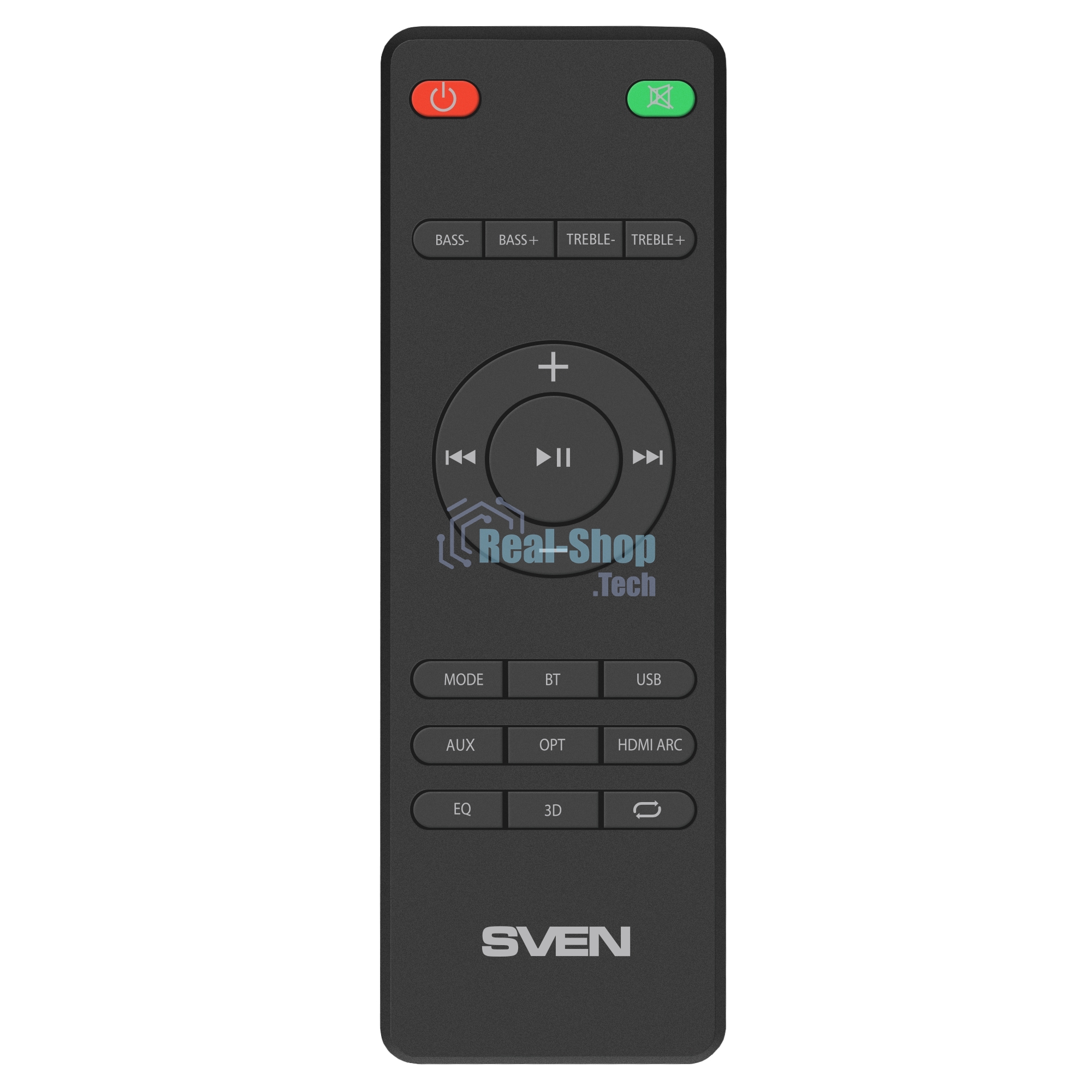 Саундбар SVEN SB-2200D черный (2 x 60W, Bluetooth сабвуфер 180W, пульт ДУ, LED-дисплей, HDMI, USB)