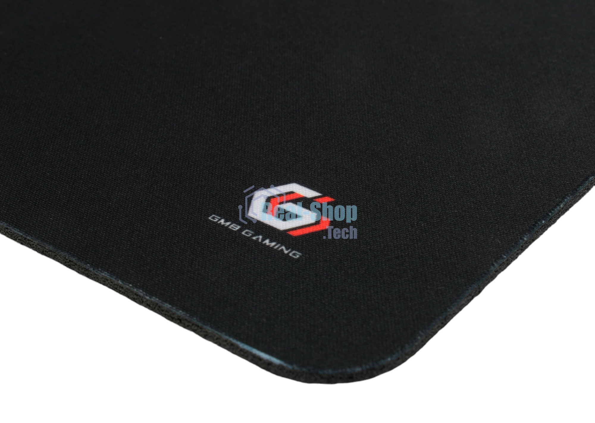 Коврик для мыши Gembird MP-35-25-BLACK, черный, 350х250х3мм, ткань/резина, пакет