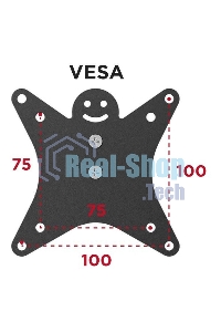 Кронштейн настольный для мониторов HOLDER MDS-SU203 черный