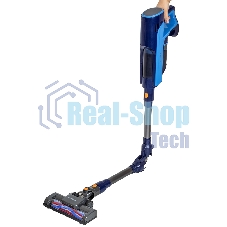 Пылесос вертикальный SUPRA VCS-5081 синий, питание от аккумулятора, 300 Вт, уборка сухая, пылесборник 1 л, работа от АКБ max 30 мин.