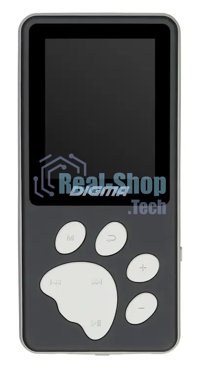 Плеер Hi-Fi Flash Digma S4 8Gb черный/серый/1.8