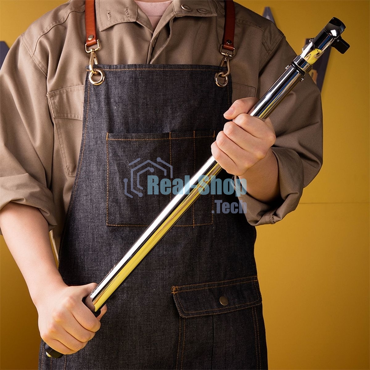 Динамометрический ключ предельный Deli DL-YN-4020040-200Нм, 1/2