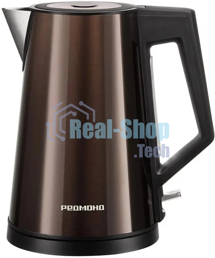 Чайник электрический Redmond KM244 1.7 л, 2200 Вт, коричневый