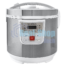 Мультиварка SUPRA MCS-4115 5 л, 900 Вт, 11 программ, серебристый/белый