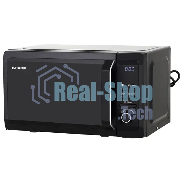 Микроволновая печь Sharp R2852RK / 20 л, 800 Вт, эмаль, черный