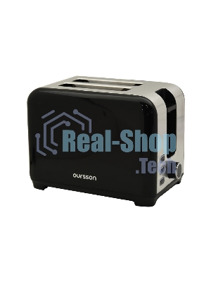 Тостер OURSSON TS2120/BL черный, 930 Вт