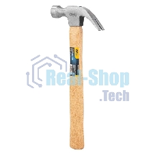 Молоток-гвоздодер Deli DL5250 500 гр Технические характеристики: 500 г. Длина: 330 мм. Деревянная рукоять