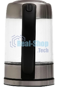 Чайник электрический OASIS K-7GS стальной+черный 1,7л. 2200Вт