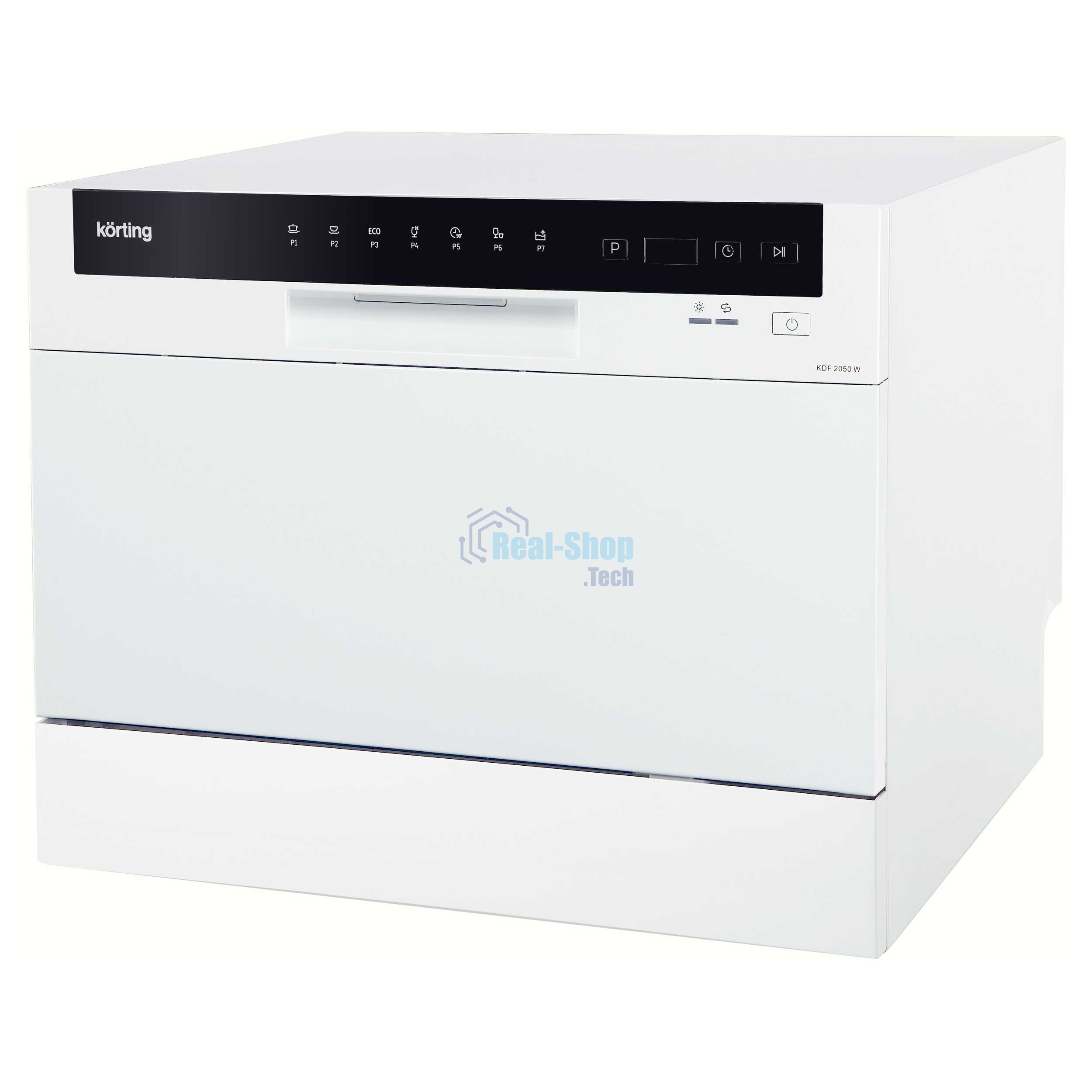 Посудомоечная машина Korting KDF 2050 W, белый, 55 см, 6 компл., 49 дБ, класс A+