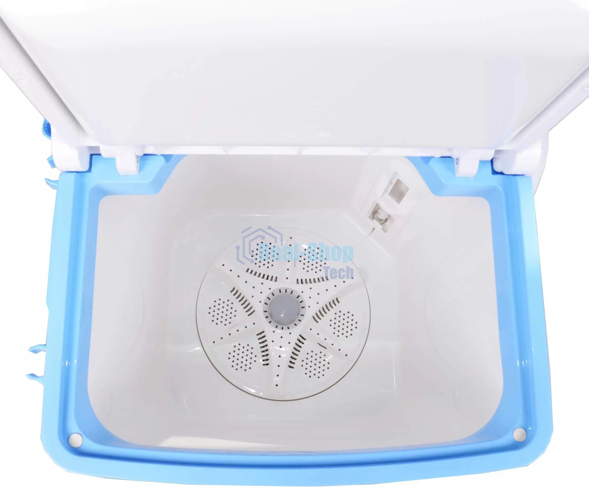 Стиральная машина Renova WS-65PE (LITE) белый, загрузка вертикальная 6,5 кг, отжима нет, класс: А