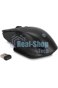 Мышь беспроводная Oklick 501MW черный, 2400 dpi, радиоканал, USB, кнопки - 6