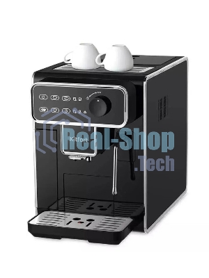 Кофемашина автоматическая Kitfort КТ-7256 черный/нержавеющая сталь, исп. кофе - зерновой, 1.5 л, 1350 Вт, 15 бар