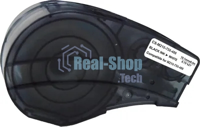 Картридж ленточный Cactus CS-M210-750-488 черный шрифт, белый фон, 19.1мм, 6.4м для Brady M210/M211/M210-LAB