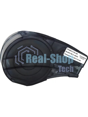 Картридж ленточный Cactus CS-M210-750-488 черный шрифт, белый фон, 19.1мм, 6.4м для Brady M210/M211/M210-LAB