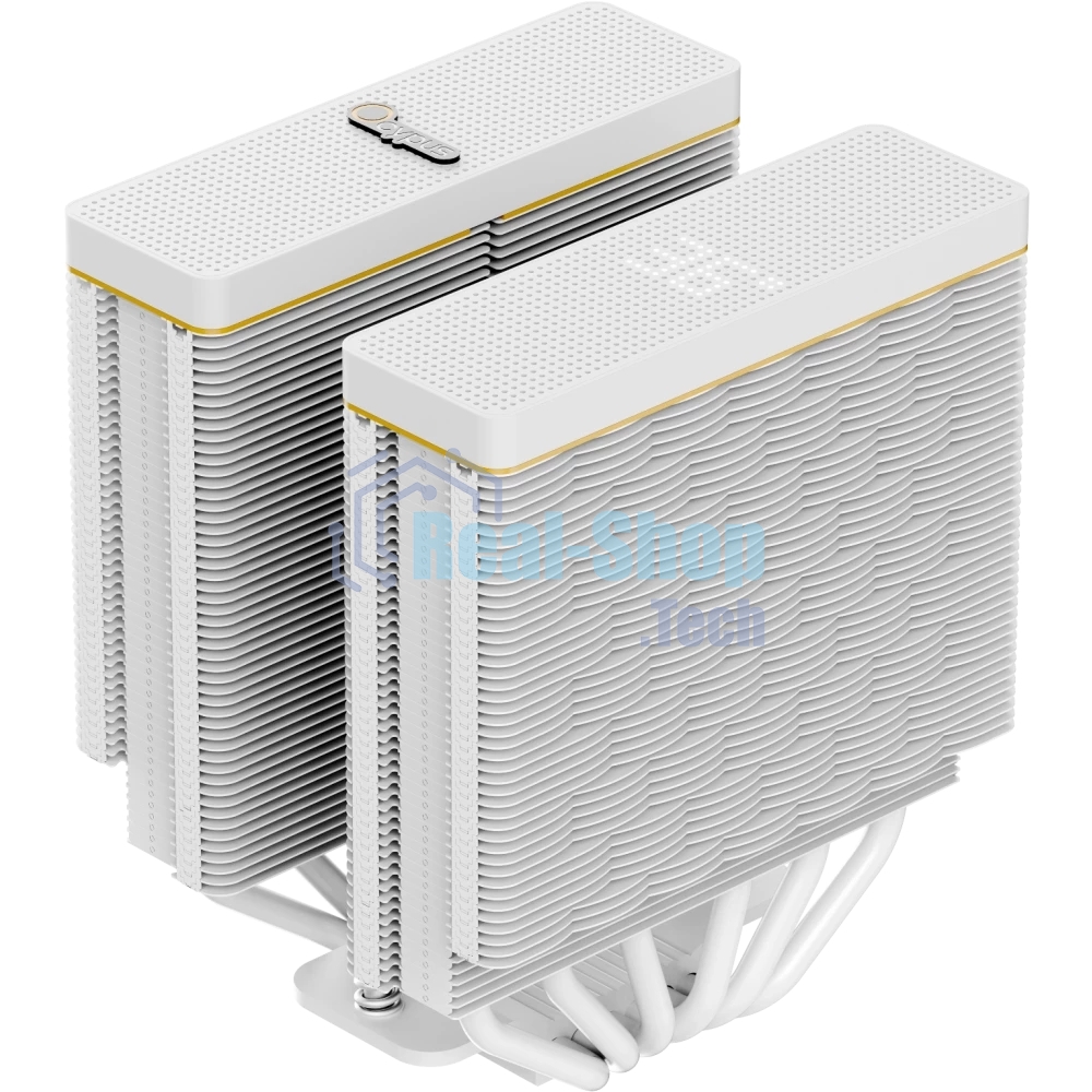 Кулер Ocypus Iota A62 WH Iota-A62-WH белый 120мм алюминий+медь 2000rpm 29db 4-pin 260W 158мм