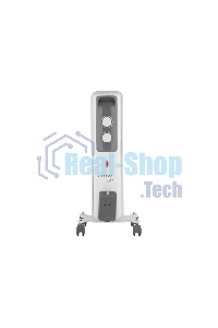 Обогреватель масляный ENGY EN-2605 Cube (5 секций) белый, 1000 Вт, 10 м2, термостат