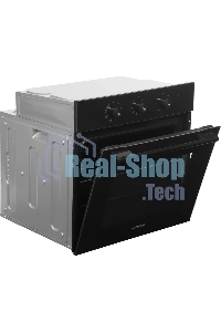 Духовой шкаф Электрический Hyundai HEO 66412 BG черный